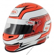  RS3 PRO HANS STORM RED, Bell
